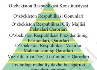 Konstitutsiyaviy huquq – huquqning yetakchi tarmog’i